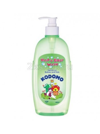 LION KODOMO Средство для мытья "От макушки до пяточек" для детей
