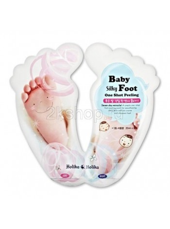 Holika Holika Baby Silky Foot One Shot Peeling  Пилинг-носочки для стоп