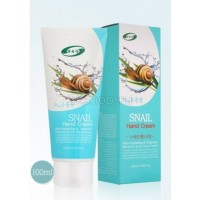 Увлажняющий крем для рук с улиточным муцином Baekoksen snail hand cream 100ml  