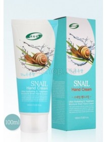 Увлажняющий крем для рук с улиточным муцином Baekoksen snail hand cream 100ml  