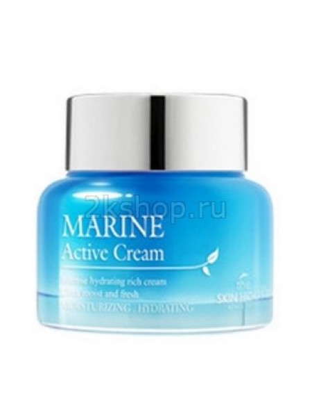 Крем для лица с морскими водорослями The Skin House Marine Active cream 