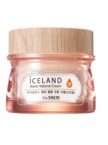 The Saem Iceland Hydrating Water Volume Cream  Увлажняющий крем  для сухой  кожи