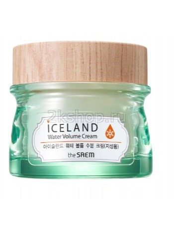 The Saem Iceland Hydrating Water Volume Cream  Увлажняющий крем  для жирной кожи