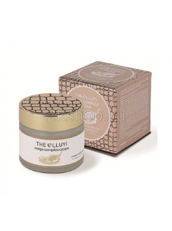 The Elluyi Mega Complex Cream (crocodile oil) whitening and wrinkle care Комплексный крем с маслом крокодила 