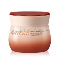 Etude house Moistfull Super Collagen Deep Cream Крем для лица увлажняющий с коллагеном