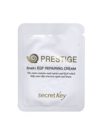 Secret Key Prestige Snail + EGF Repairing Cream_sample Крем Престиж с муцином улитки пробник