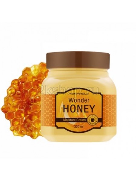 Tony moly Wonder honey moisture cream Крем для лица увлажняющий с вишневым медом