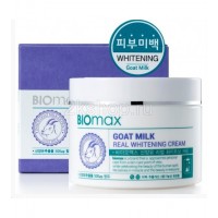 Biomax Goat Milk Real Whitening Интенсивно отбеливающий крем с экстрактом козьего молока 
