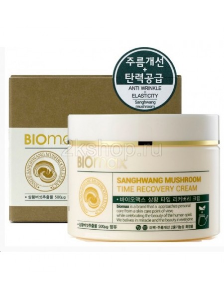 Biomax Крем с грибом санхван Sanghwang Muschroom Time Recovery Cream 