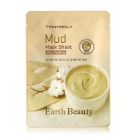 Tony Moly EARTH BEAUTY MUD MASK SHEET Маска для лица глиняная