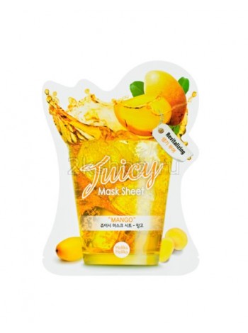 Holika Holika Juicy Mask Sheet Mango Тканевая маска для лица "Джуси Маск" Сок манго