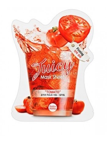 Holika Holika Juicy Mask Sheet Tomato Тканевая маска для лица "Джуси Маск" Сок томата