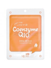 Mijin Coenzyme Q10 mask pack  Маска тканевая с коэнзимом