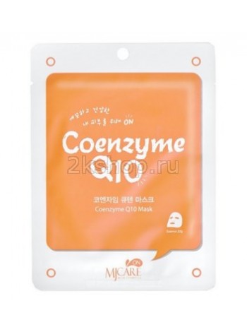 Mijin Coenzyme Q10 mask pack  Маска тканевая с коэнзимом