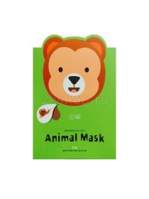 Berrisom Animal mask series - monkey Тканевая маска с экстрактом улитки Обезьянка