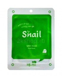 Улиточная тканевая маска  Mijin Snail mask pack 