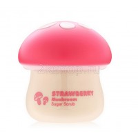 Скраб сахарный для лица с экстрактом клубники  Tony Moly Magic Food Straberry Mushroom Sugar Scrub 