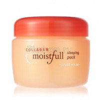 Ночная маска для лица с коллагеном Etude house Moistfull Collagen Sleeping Pack