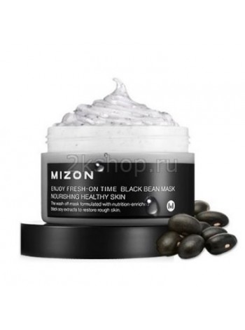 Mizon Enjoy Fresh On-time Black Bean mask Маска для лица