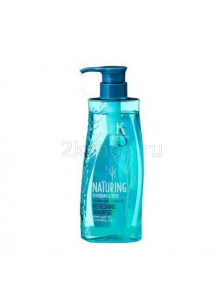 KeraSys Naturing Refreshining Shampoo Шампунь с морскими водорослями Уход за за кожей головы