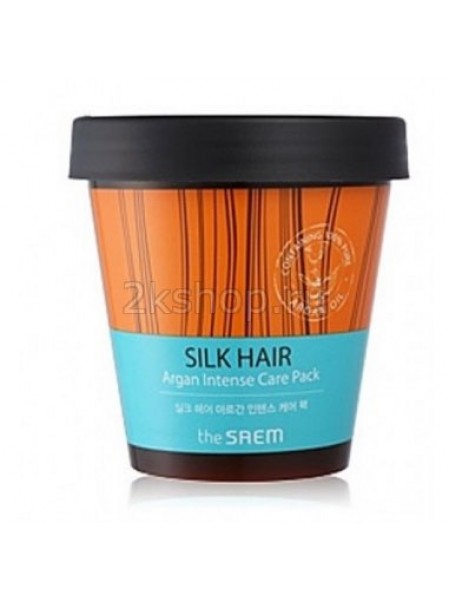 The Saem Silk Hair Argan Intense Care Pack Маска интенсивная для волос