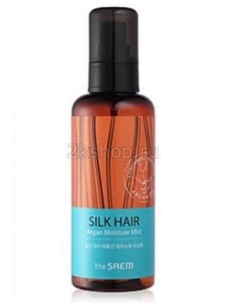 The Saem Silk hair argan moisture mist Спрей для волос с арганой