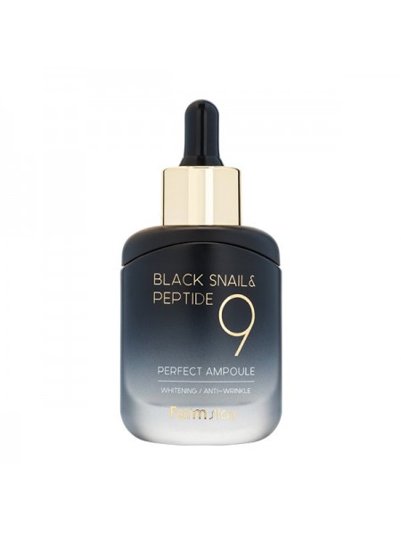 Ампульная сыворотка с пептидамиFarmStay Black Snail & Peptide 9 Perfect Ampoule