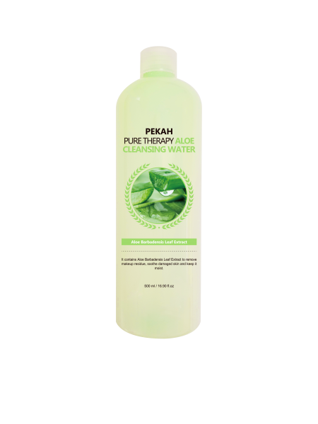 Pekah Pure Therapy Aloe Cleansing Water Мицеллярная вода с экстрактом алоэ 500 мл