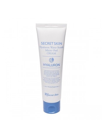 Увлажняющий крем с эффектом пилинга Secret Skin Hyaluron Water Bomb Micro Peel Cream