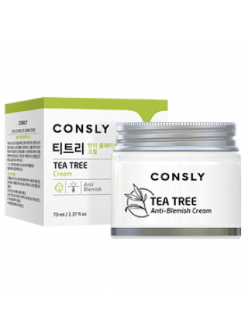 Крем для проблемной кожи с экстрактом чайного дерева Consly Tea Tree Anti-Blemish Cream, 70ml