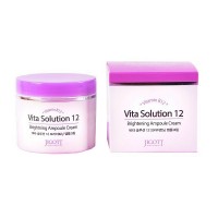 Ампульный крем для улучшения цвета лица Jigott Vita Solution 12 Brighting Ampoule Cream