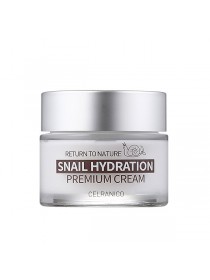 Укрепляющий крем с муцином улитки CELRANICO Return To Nature Snail Hydration Premium Cream 50ml