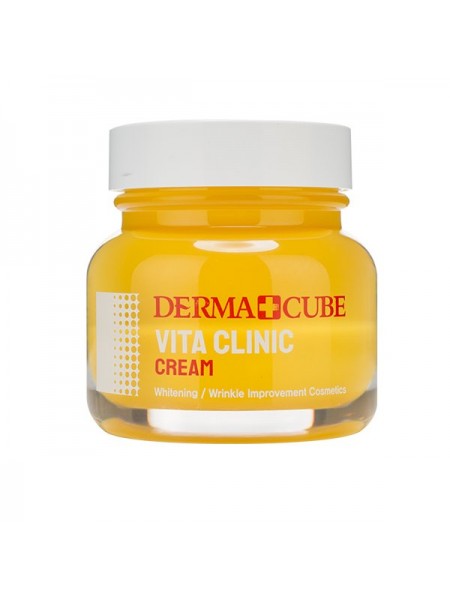 Антиоксидантный крем для сияния кожи  FarmStay Derma+Cube Vita Clinic Cream