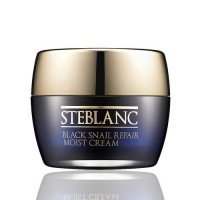 Steblanc Black Snail Repair Moist Cream Увлажняющий крем для лица с муцином Черной улитки