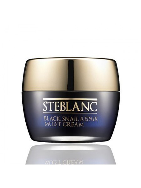 Steblanc Black Snail Repair Moist Cream Увлажняющий крем для лица с муцином Черной улитки