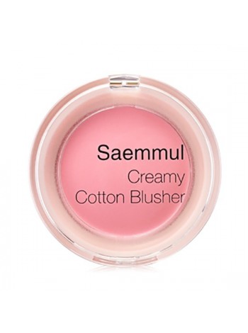 The Saem Saemmul Creamy Cotton Blusher  Румяна увлажняющие
