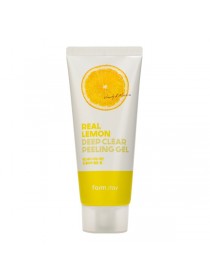 Пилинг-скатка с лимоном FarmStay Real Lemon Deep Clear Peeling Gel