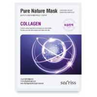 Anskin Secriss Pure Nature Mask Pack- Collagen Тканевая маска для лица с коллагеном