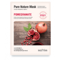Anskin Secriss Pure Nature Mask Pack- Pomegranate Омолаживающая тканевая маска для лица с гранатом