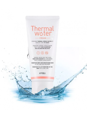 A'PIEU Thermal Water Cream Крем для лица увлажняющий с термальной водой 