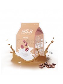 Тканевая маска с экстрактом кофе и коллагеном A'peiu Coffee Milk One-Pack 