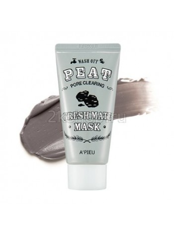 Маска для лица торфяная очищающая  A'pieu Fresh Mate Peat Mask (Pore Clearing) 