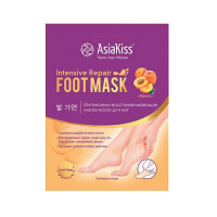 AsiaKiss Интенсивно-восстанавливающая маска-носки для ног 