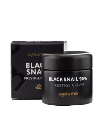 Крем для лица с муцином черной улитки AYOUME 90%  Black Snail Prestige Cream 70мл