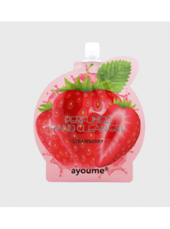 Антибактериальный гель для рук Клубника AYOUME Perfumed hand clean gel  [strawberry] 20мл