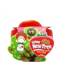 Baviphat Urban Dollkiss New Tree Strawberry All-In-One Pore Pack  Маска для лица от расширенных пор 