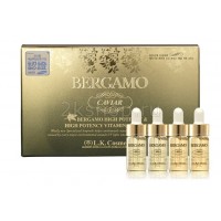 Ампульная сыворотка с икрой и витаминами Bergamo Caviar High Potency Vitamin Ampoule 4 pcs