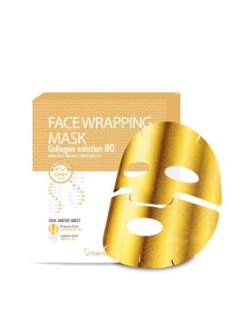 Berrisom Face Wrapping Mask Collagen Solution 80  Маска для лица FW с коллагеном