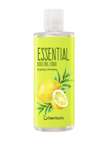 Увлажняющий тонер для лица с чайным деревом и лимоном Berrisom Essential Boosting Toner TeeTree & Lemon 