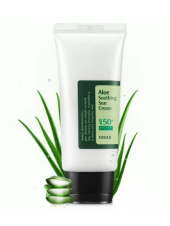 COSRX Aloe Soothing Sun Cream SPF50 PA+++ Крем для лица солнцезащитный с алое 